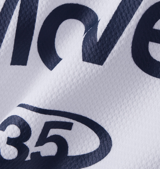 DESCENTE B.D半袖ポロシャツ ホワイト