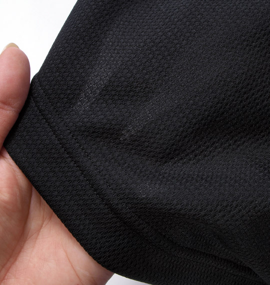 DESCENTE B.D半袖ポロシャツ ブラック