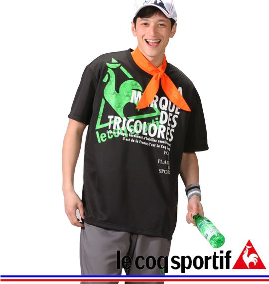 LE COQ SPORTIF 半袖Tシャツ ブラック