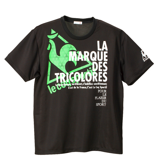 LE COQ SPORTIF 半袖Tシャツ ブラック