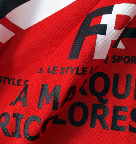 LE COQ SPORTIF 半袖Tシャツ レッド