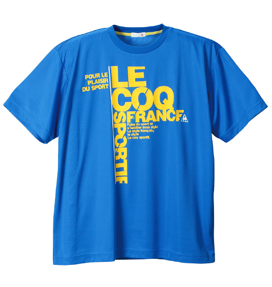 LE COQ SPORTIF 半袖Tシャツ ブルー