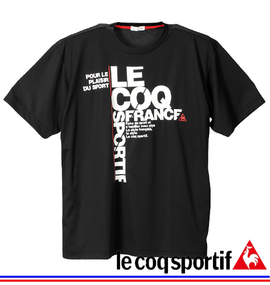 LE COQ SPORTIF 半袖Tシャツ ブラック