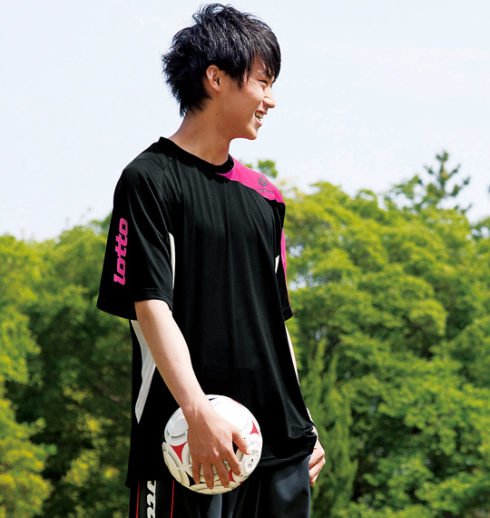 lotto Tシャツ(半袖) ブラック