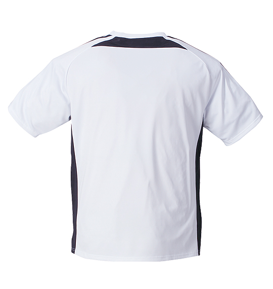 adidas カラー切替半袖Tシャツ ホワイト