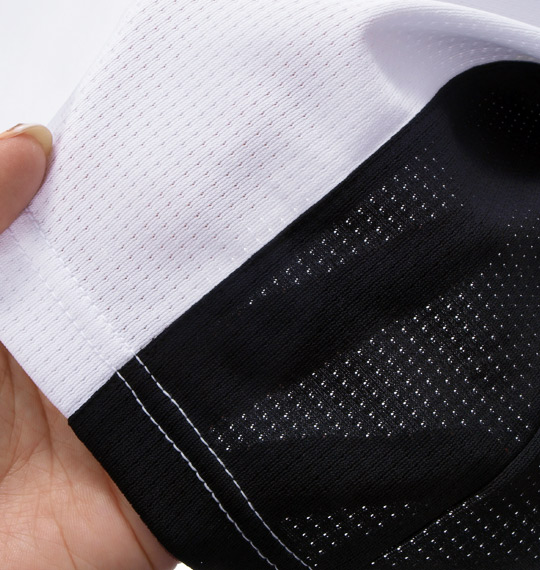 adidas カラー切替半袖Tシャツ ホワイト