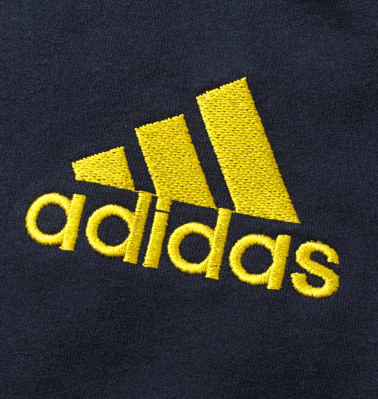 adidas フルジップパーカー ネイビー