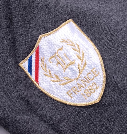 LE COQ SPORTIF パーカースウェットジャケット チャコール杢