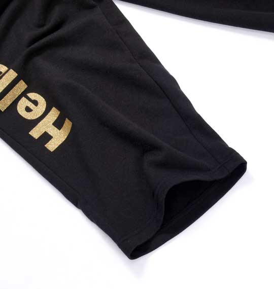 HELLO KITTY フルジップパーカーセット ブラック