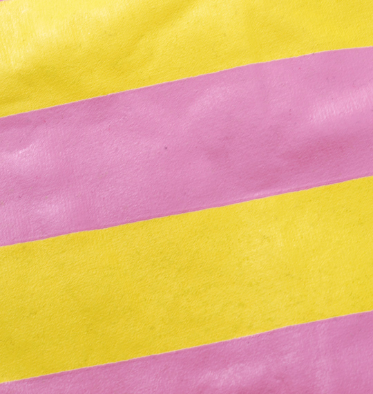 GACHAPIN×MUKKU フェイクレイヤード長袖Tシャツ グリーン×ブラック