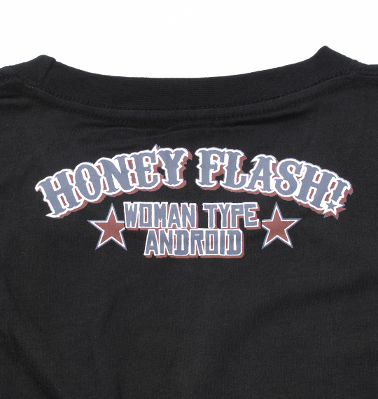 GONAGAI COLLECTION×Panson Works(キューティーハニー) 半袖Tシャツ ブラック