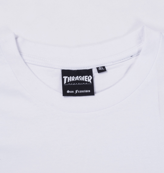 THRASHER 半袖Tシャツ ホワイト