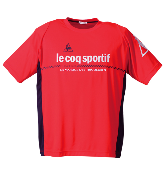 LE COQ SPORTIF 半袖Tシャツ レッド