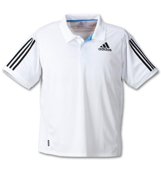 adidas 半袖ポロシャツ ホワイト