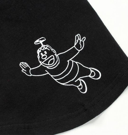 ドラえもん 半袖Tシャツ ブラック