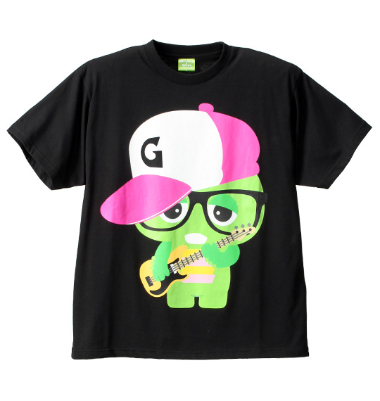 GACHAPIN×MUKKU 半袖Tシャツ ブラック