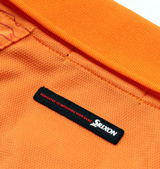 SRIXON 半袖ポロシャツ オレンジ