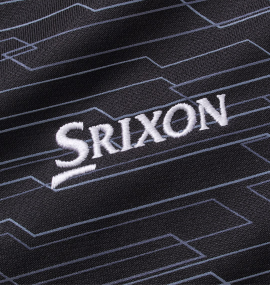 SRIXON 半袖ポロシャツ ブラック