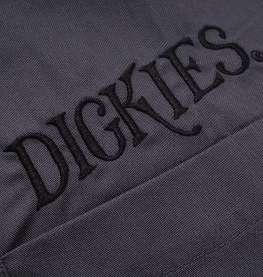DICKIES フルオープン半袖ポロシャツ モクグレー