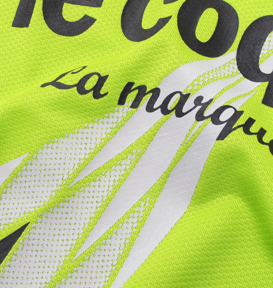 LE COQ SPORTIF 半袖Tシャツ ライムグリーン