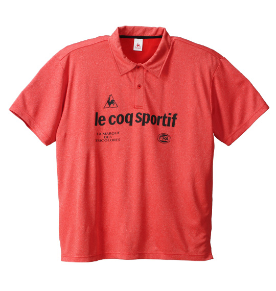 LE COQ SPORTIF 半袖ポロシャツ レッド