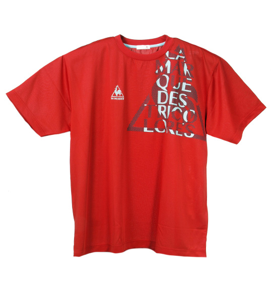 LE COQ SPORTIF 半袖Tシャツ レッド