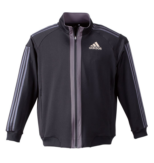 adidas フルジップジャケット ブラック