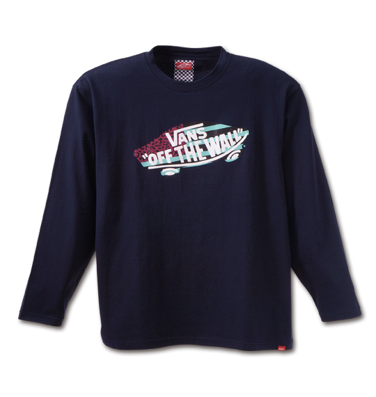 VANS 長袖Tシャツ ネイビー