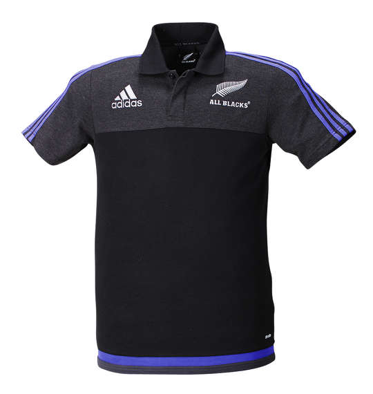 adidas All Blacks半袖ポロシャツ ブラック