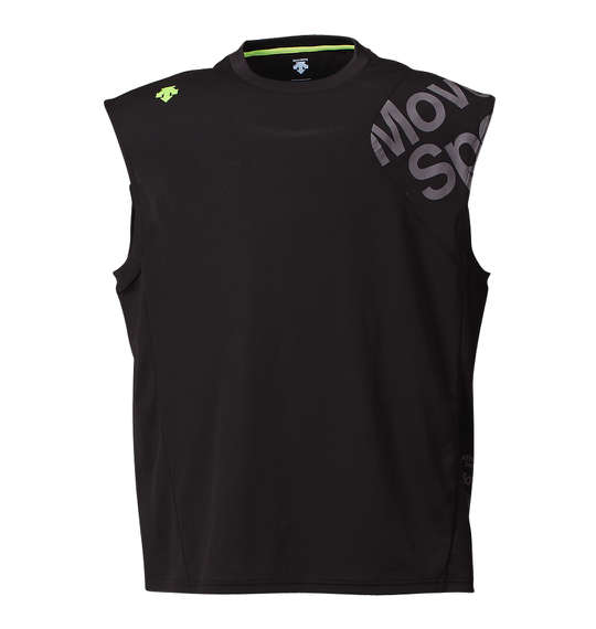 DESCENTE スリーブレスシャツ ブラック