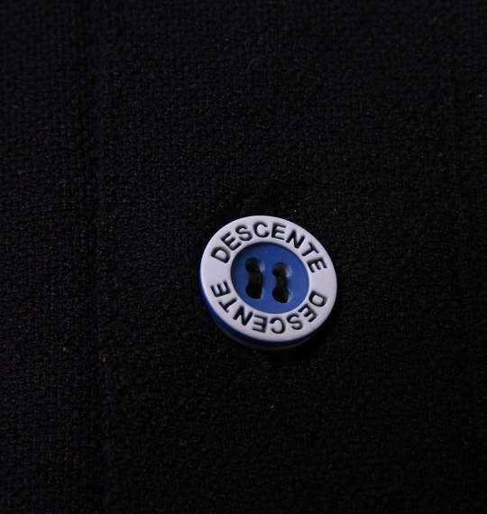 DESCENTE 半袖タフポロシャツ ブラック