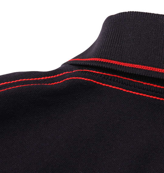 DESCENTE 半袖タフポロシャツ ブラック