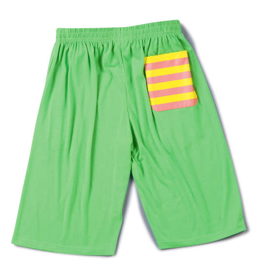 GACHAPIN×MUKKU 半袖Tパーカー+ハーフパンツ グリーン