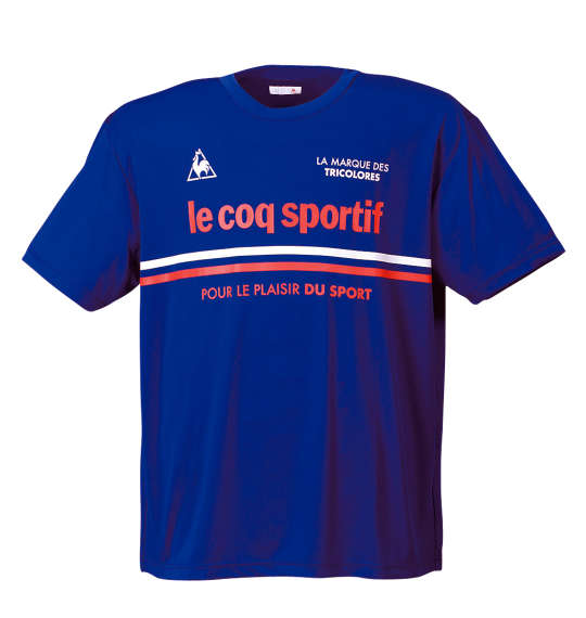 LE COQ SPORTIF 半袖Tシャツ ブルー