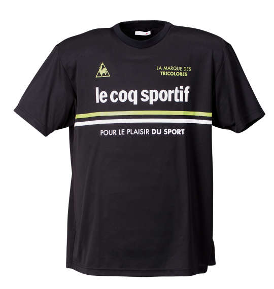 LE COQ SPORTIF 半袖Tシャツ ブラック