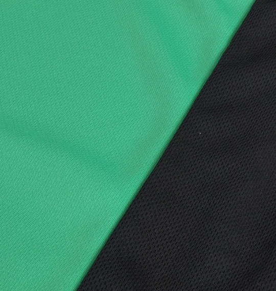 LE COQ SPORTIF ハーフジップ半袖シャツ グリーン