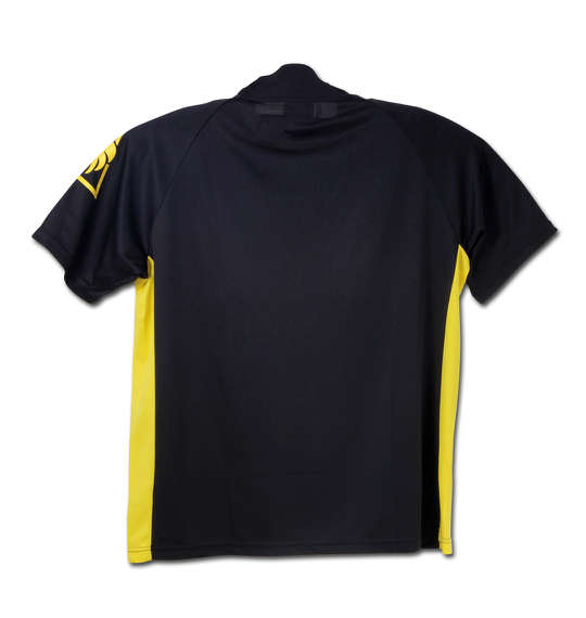 LE COQ SPORTIF ハーフジップ半袖シャツ ブラック