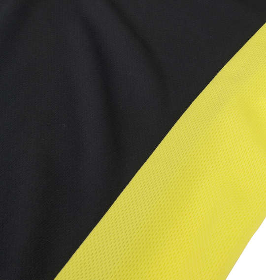 LE COQ SPORTIF ハーフジップ半袖シャツ ブラック