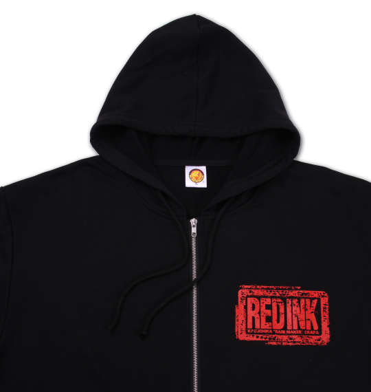 新日本プロレス オカダ選手RED INKフルジップパーカー ブラック