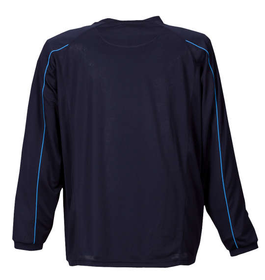 DESCENTE クールトランスファー長袖Tシャツ ダークネイビー