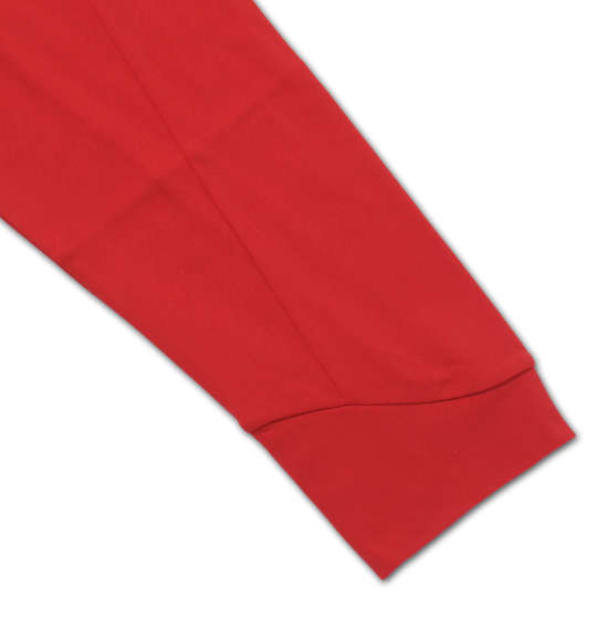 DESCENTE ストレッチハーフネック長袖シャツ レッド