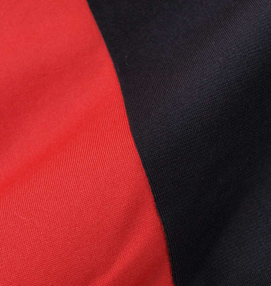 DESCENTE ストレッチハーフネック長袖シャツ レッド