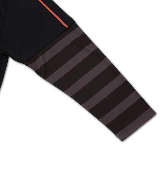 LE COQ SPORTIF レイヤード風長袖Tシャツ ブラック