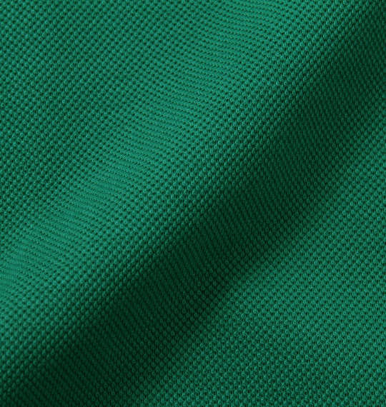 adidas golf エンブレム半袖ポロシャツ グリーン