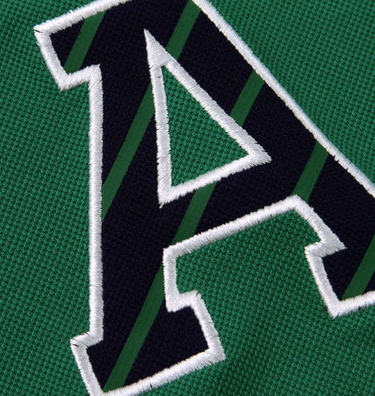 adidas golf エンブレム半袖ポロシャツ グリーン