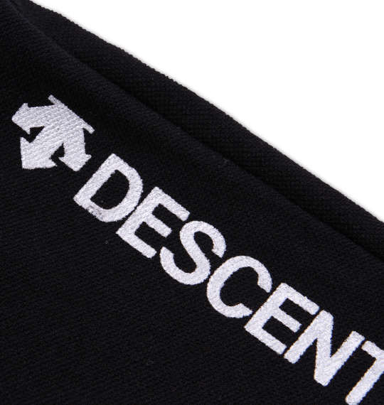 DESCENTE 半袖タフポロ ブラック