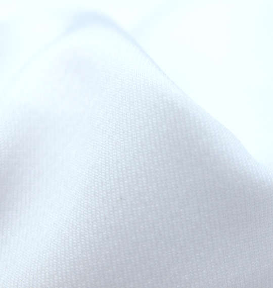 LE COQ SPORTIF ハーフジップ半袖シャツ ホワイト