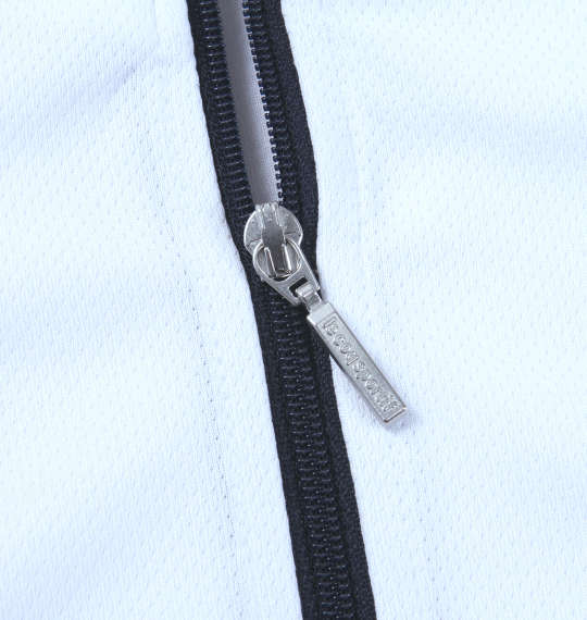 LE COQ SPORTIF ハーフジップ半袖シャツ ホワイト