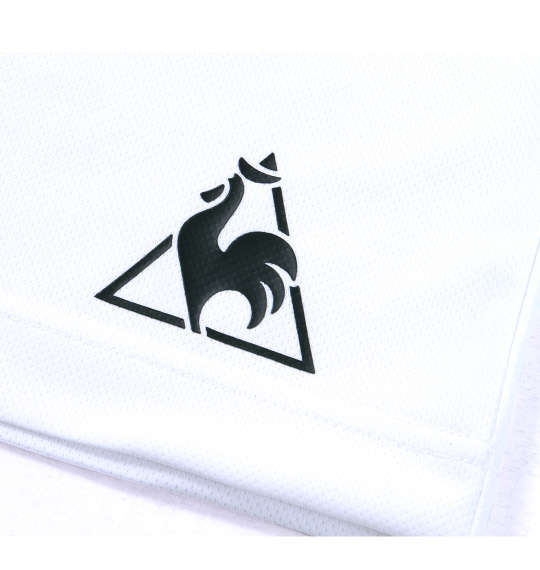 LE COQ SPORTIF サンスクリーン半袖ポロシャツ ホワイト