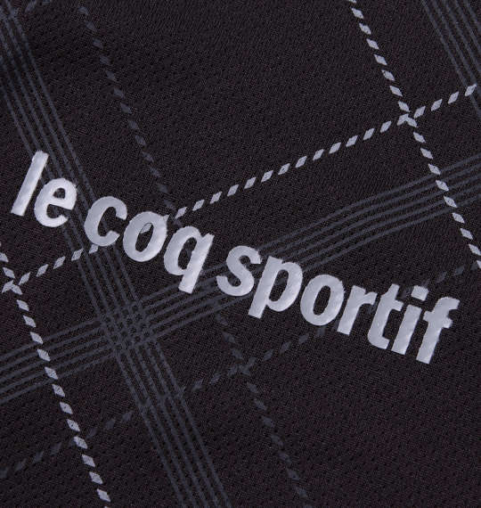 LE COQ SPORTIF サンスクリーン半袖ポロシャツ ブラック